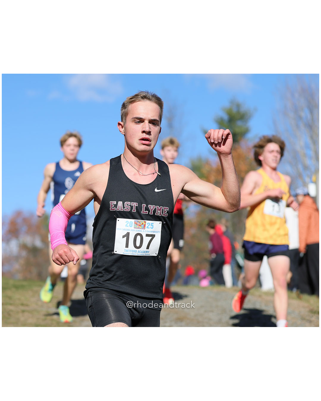 Topher Regan, East Lyme High School, P224, 19:24.31 - New England Cross Country State Championship - Thetford Vt - November 8, 2025 File: ./dir-2-Boys-Championship/251108-2025-New England-Cross-Country-Championships-Thetford-VT-548-296A9201.jpg Topher Regan, East Lyme High School, P224, 19:24.31 - New England Cross Country State Championship - Thetford Vt - November 8, 2025 – 2025…